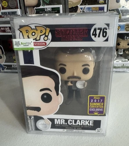 Funko Pop! Stranger Things Mr. Clarke #476 2017 Summer Convention Exclusive