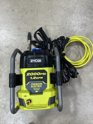 #ad Ryobi RY142022VNM 2000 PSI Cold Water Pressure Washer W87 $99.00