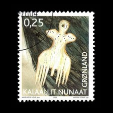 Greenland, Scott 414, Comb, 2003, used, 113302