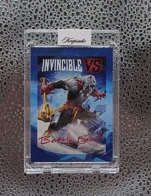 Keepsake Invincible VS Battle Beast /100 Las Vegas Lvl Up Exclusive