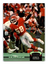 Derrick Thomas 1992 Stadium Club #33 Kansas City Chiefs Mint