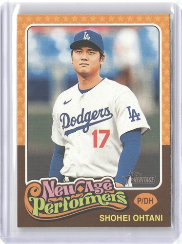 2024 Topps Heritage New Age Performers #NAP-1 Shohei Ohtani Dodgers