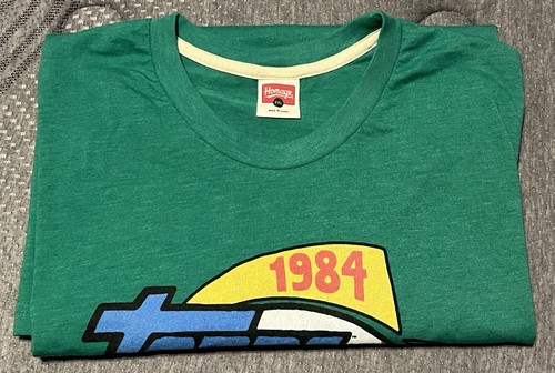 Maglietta Green Topps Baseball 1984 XXL - Foto 3 di 3