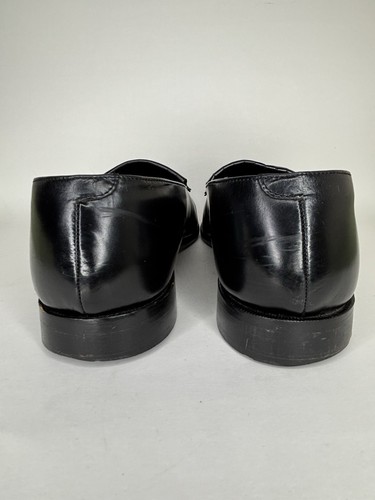 Bostonian Classics Men's Black Tassel Loafers Slip On Dress Shoes Size 12M - Foto 11 di 15