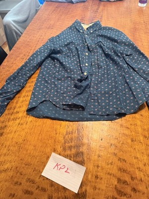 LUCKY BRAND COTTON BUTTON UP SIZE L KP2