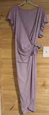 Lavender  ￼Maxi Wrap Dress Size 2X