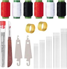 Big Eye Steel Needles Set, Stainless Steel Sewing Needle Kit Us