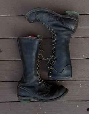Vintage 60s 70s WESCO Stitchdown Lineman Boots Neoprene Size 12 D RARE Archival Vintage 60s 70s WESCO Stitchdown Lineman Boots Neoprene Size  main image 3
