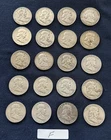 1 Roll Benjamin Franklin Half Dollar US 90% Silver $10.00 Face Value 20 Coins- F