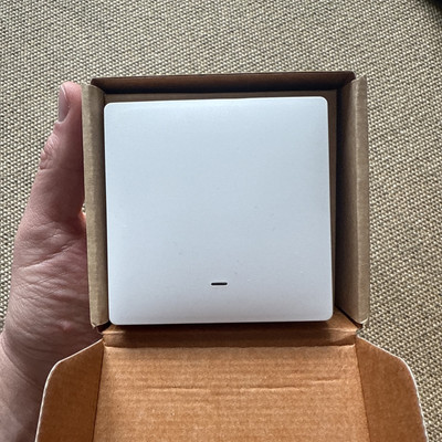 MOES 1 Fach ZigBee Smart Szenenschalter Wireless Funkschalter Smart Life App