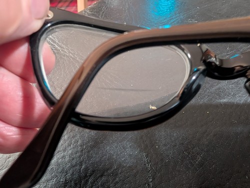Vintage 50s Rhinestone Cat Eye Eyeglass Frames - Picture 10 of 21