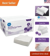 Disposable Dry Wipes for Adults, Soft  Absorbent Personal Towels, Bulk 800 C...