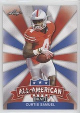 2017 Leaf Draft All-American Curtis Samuel #AA-06 n1u