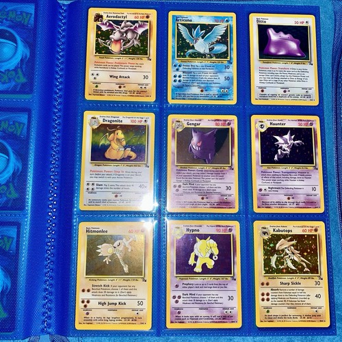 Pokemon TCG Master Set 100% Complete Base Set 102/102 Jungle 64/64 Fossil 62/62 - Picture 14 of 24