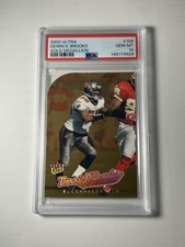 2005 Fleer Ultra Derrick Brooks Gold Medallion PSA 10 #108 RARE POP 1 Die Cut 