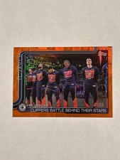 2025-26 Topps Basketball Los Angeles Clippers #292 Season Tip Off Orange #/25