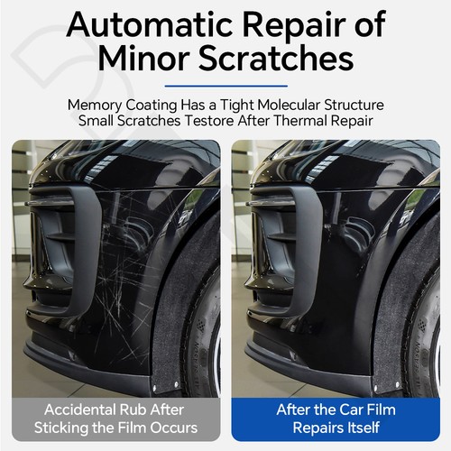 For Porsche Macan Base 2022-24 Headlights Precut Paint Protection Film Clear PPF - Picture 6 of 21