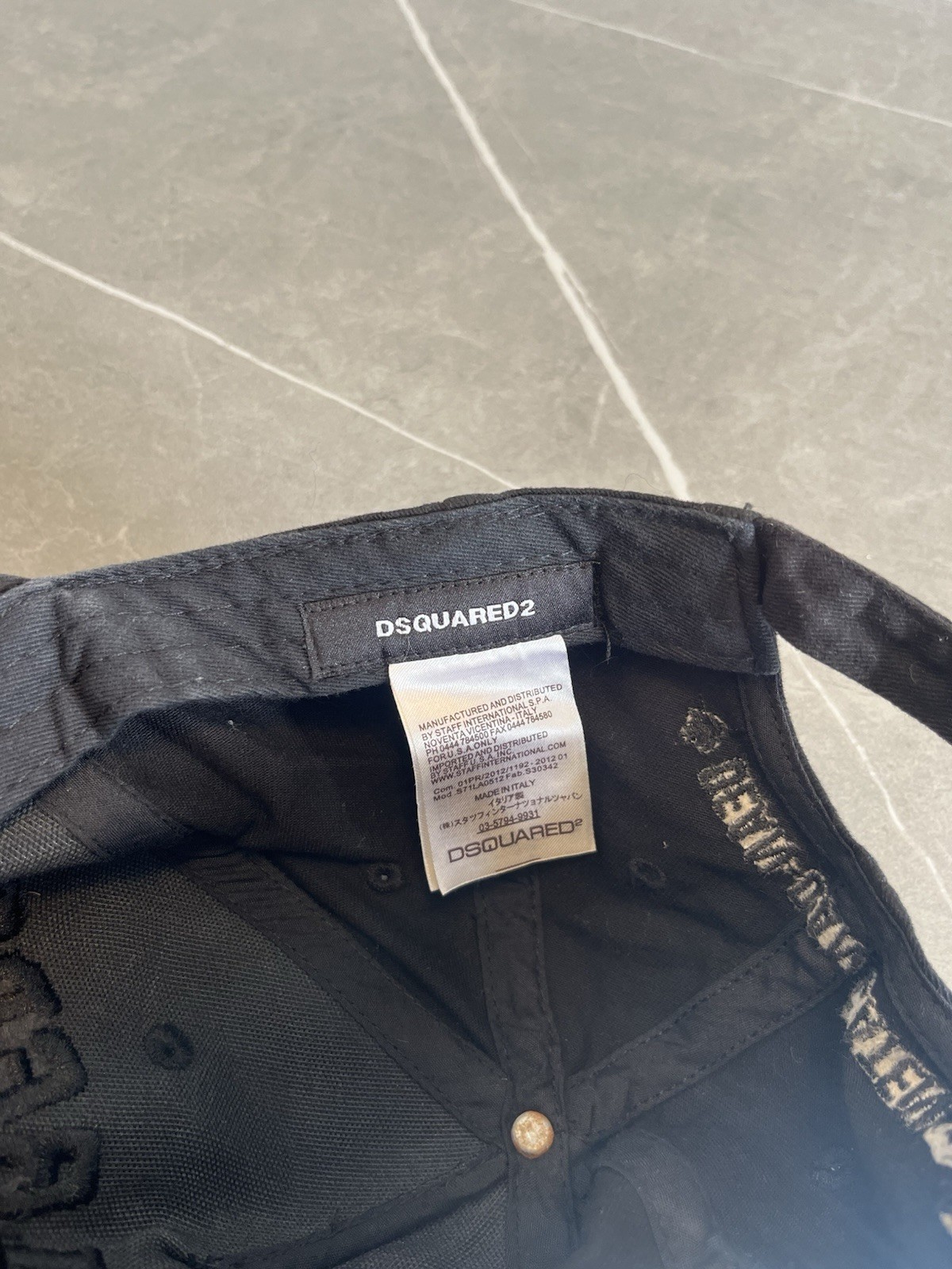 Dsquared2 Black Baseball Cap - image 3