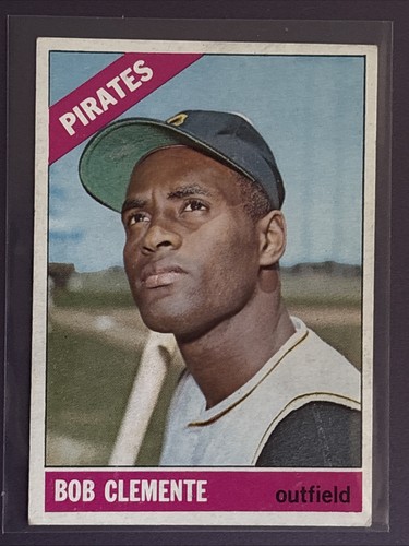 1966 Topps #300 Bob Clemente Pittsburgh Pirates Hall of Fame EX