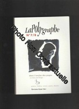La Polygraphe n° 7/8 dans l'enclos des pages 1999 | Collectifs | Très bon état