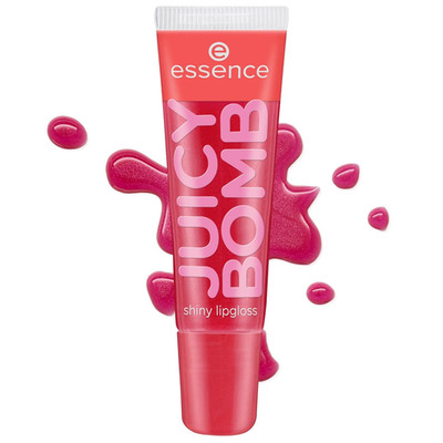 essence JUICY BOMB Lipgloss 104 Poppin' Pomegranate Vegan Hochglanz 10ml
