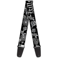 Guitar Strap - Love Kills Black/White (Us Import) Acc Neu