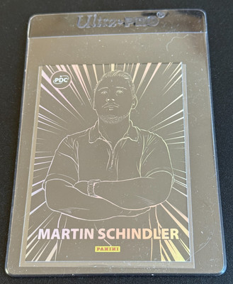 Panini 2026 PDC Darts - Martin Schindler Rainbow Lines - Karte Trading Card Rar
