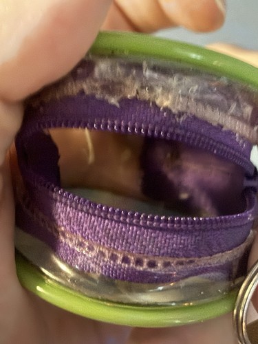 Lisa Frank Alien Münzetui Schlüsselanhänger groß - Bild 7 von 8