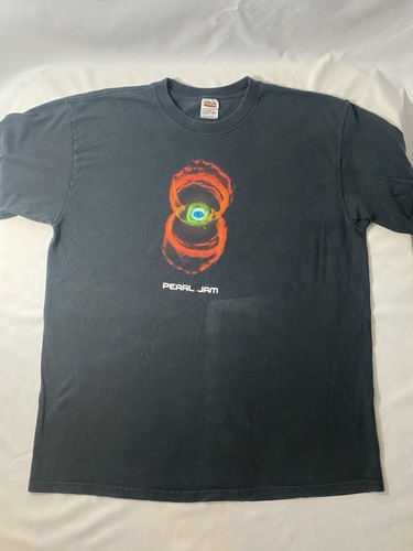 Vintage 2000 Black Pearl Jam Binaural Tour Shirt Size XL