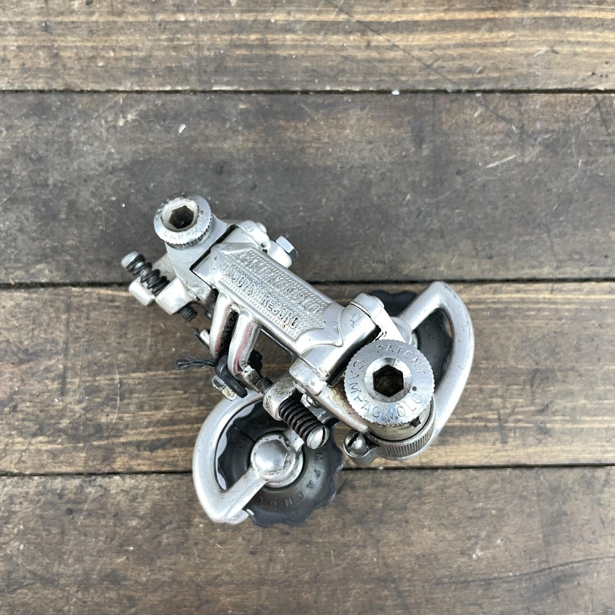Vintage Campagnolo Nuovo Record Rear Derailleur 73 Patent-73 Italy