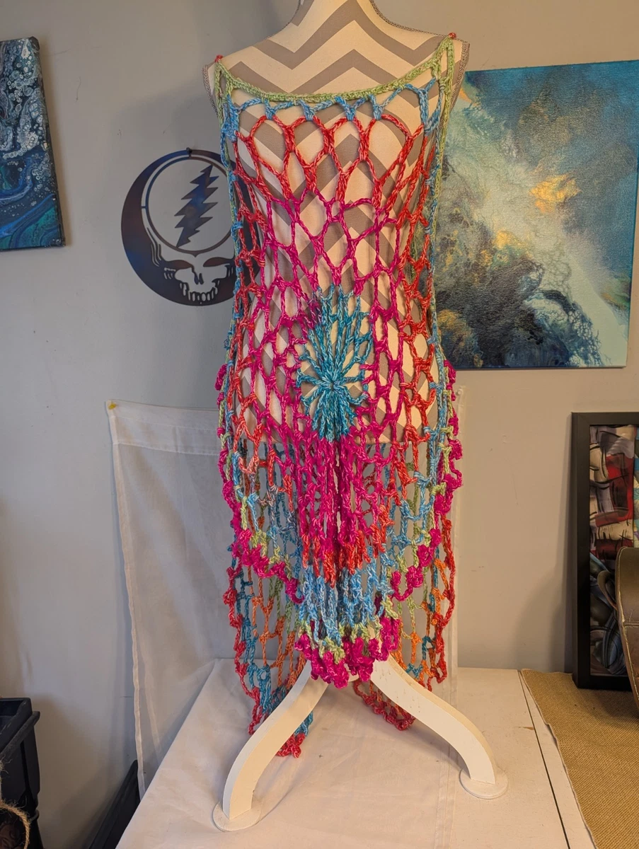 ebay crochet dress Handmade Dresses for Women for sale Color:NEW NAVY Magic Blue Tire Dressing category:Dresses Anthropologie