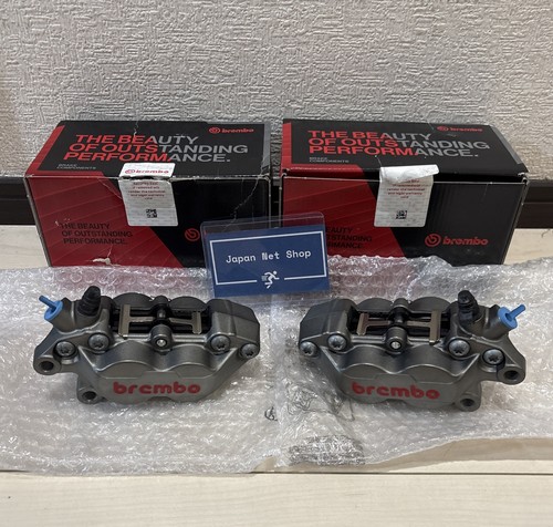 Unused BREMBO Axial 40mm P4 30/34 Caliper Titanium Color RH LH Pair