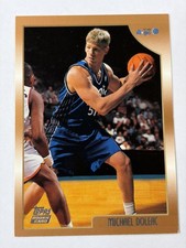 1999 Topps Michael Doleac Card #206 EX Rookie Orlando Magic NBA Base Set. rookie card picture
