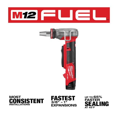Milwaukee 2532-80 M12 KRAFTSTOFF 12 V ProPEX Expander mit SCHNELLEN Köpfen - bloßes Werkzeug - Recon - Bild 3 von 11