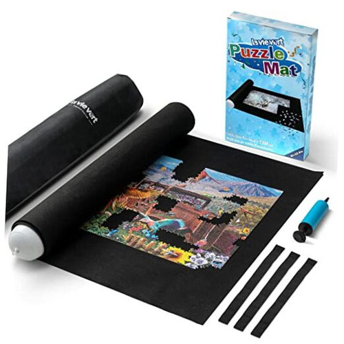 Puzzlematte aufrollbar für 2000, 1500, 1000, 500 Teile, tragbares Puzzle - Bild 1 von 7
