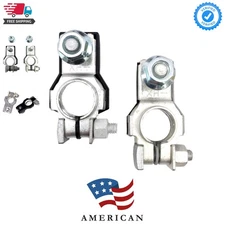 BATTERY TERMINAL | POSITIVE & NEGATIVE SET | OEM | Car Cable Connector Clamp ...