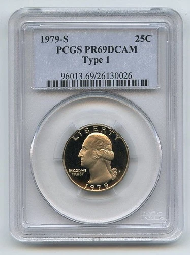 1979-S Washington Quarter Proof — photo from another recent sale