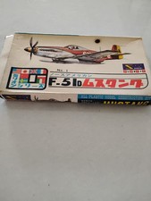 North American P-51D, SANWA, Kit PA-1107:60, Vintage 1960, Japan, Million Series