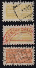 Wohnungsbauabgabemarken 3a, 3b, 3c gepr&uuml;ft