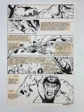HULK ORIGINAL COMIC ART PRINT MARVEL COMICS SAL BUSCEMA
