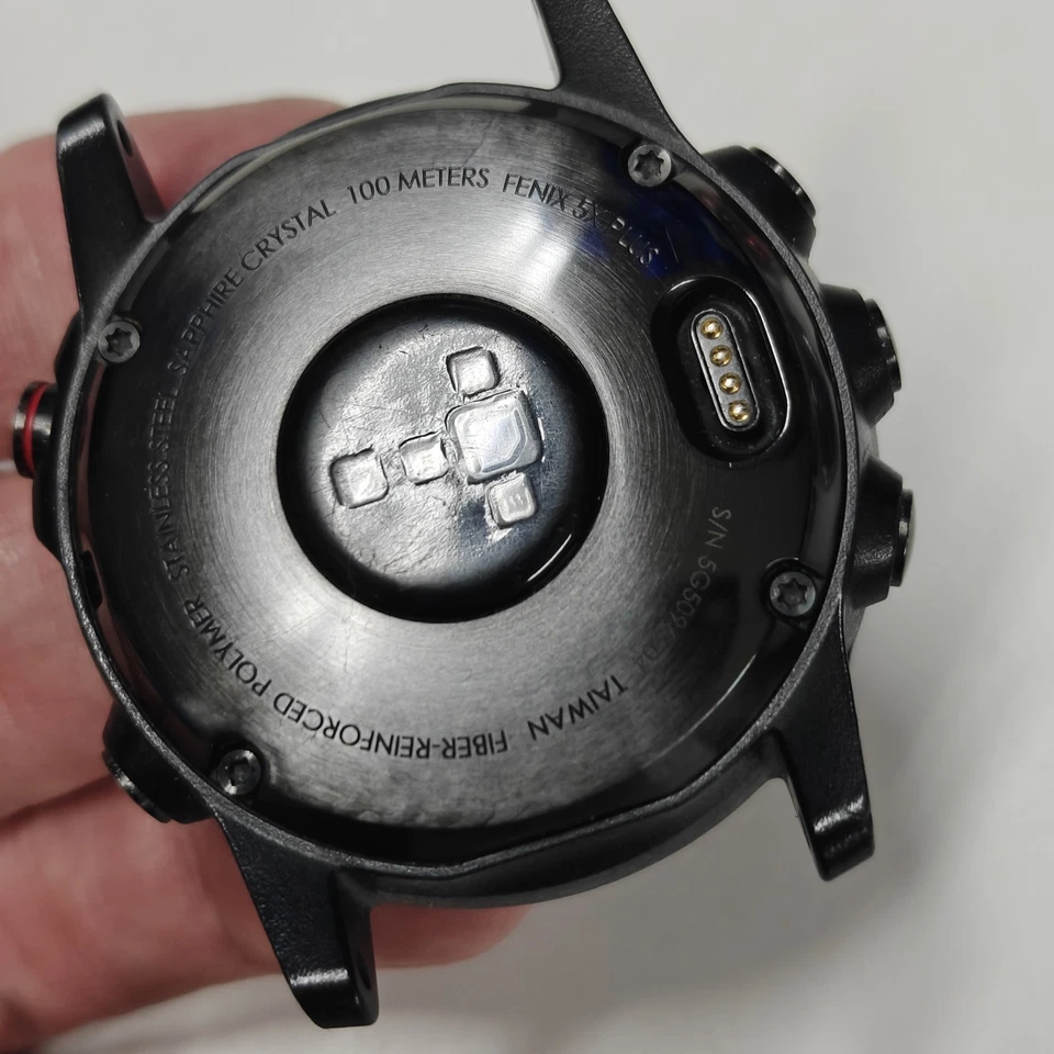 Garmin Fenix 5X Plus Zaffiro Smart GPS Orologio Multisport Nero #GW70 - Immagine 3 di 4