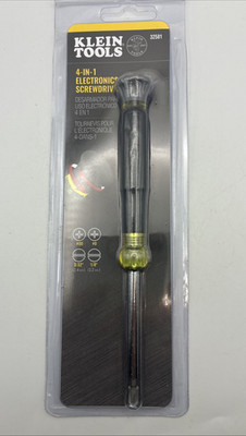 Klein Tools 32581 Multi-Bit Screwdriver Nut Driver 11-in-1 New