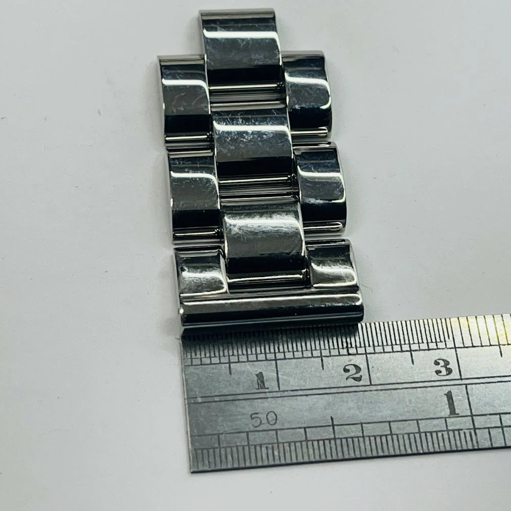 Oris Rectangular Three-Link Bracelet with 20mm En… - image 2