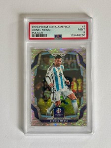 Lionel Messi - 2024 Panini Prizm Copa America - Pulsar - PSA 9 Mint