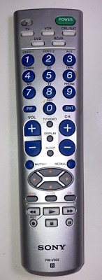 Sony RM-V202 Universal Remote Control - Replacement Controller - Clean / Tested