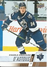 Charle-Edouard D'Astou #258 - 2017-18 CHL - Base - Rimouski Oceanic