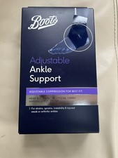 Boots Ankle Support Adjustable Compression One Size Firm Left Or Right Ankle