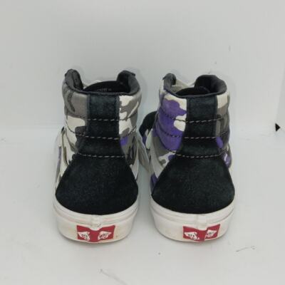 VANS SK8 Mens Pop Camo w/Purple Accents Hi Top Sneakers - Size: 5 WTAPS OAMC OTW by Vans Sk8-Hi GL Lug Desert Camo VN000MYGH8A  main image 3
