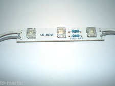 M09 /  LED Modul 3 x Superflux     LEDs wei&szlig;   12V - 20 mA