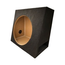Truck Box 12  Ported Wedge Standard Cab Truck Subwoofer Box Enclosure 2.5  Port